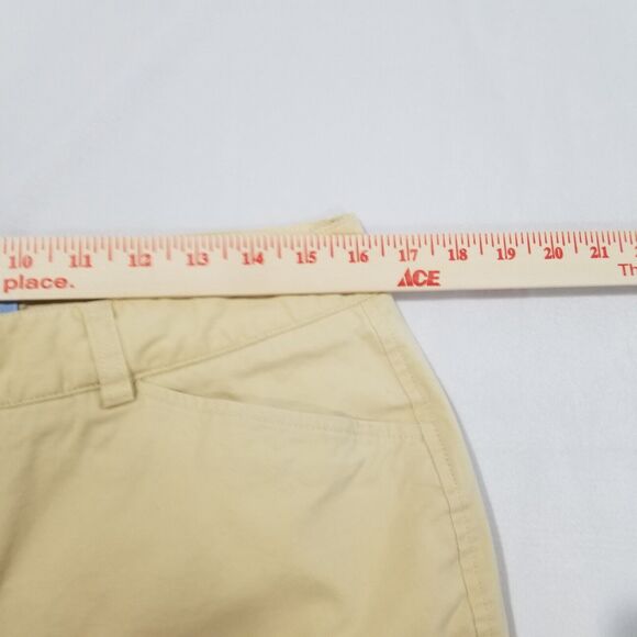 Eddie Bauer Pants Womens 12 Mercer Fit Khaki Wide Leg - Picture 8 of 12